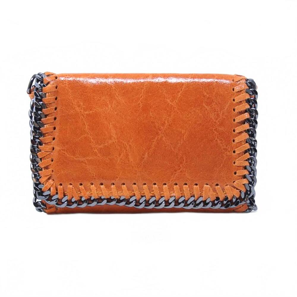 NEW GERMAN FUENTES eliza clutch in orange